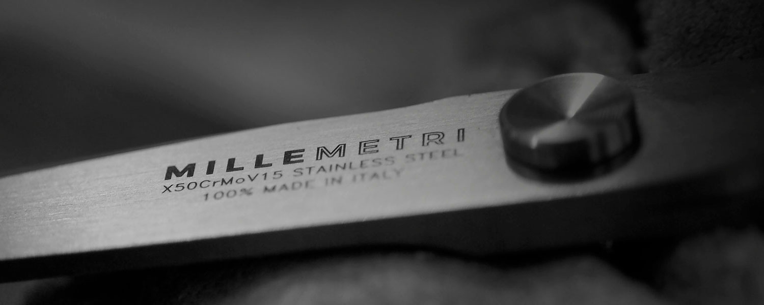 MILLEMETRI: the professional scissors produced and signed by Dofet